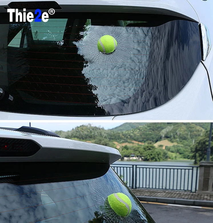 

Car-styling 3D Sticker Tennis Hit The Glass For Chevrolet Lacetti Lova Sail EPICA Malibu Volt Camaro Astro