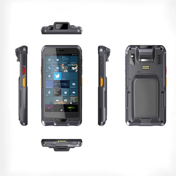 

1D 2D Barcode Laser Scanner Android 5.1 6" Rugged Tablet PC Waterproof 2GRAM 4G LTE NFC Ethernet Handheld Terminal PDA 5000MAH