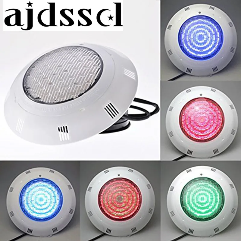 Luces LED 20 W 30 W 40 W led piscina luz IP68 AC12V LED RGB luz al aire libre bajo el agua del estanque llevó piscina