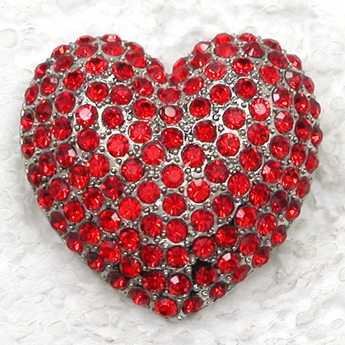 Buy 12pcs/lot Wholesale Fashion Brooch Rhinestone