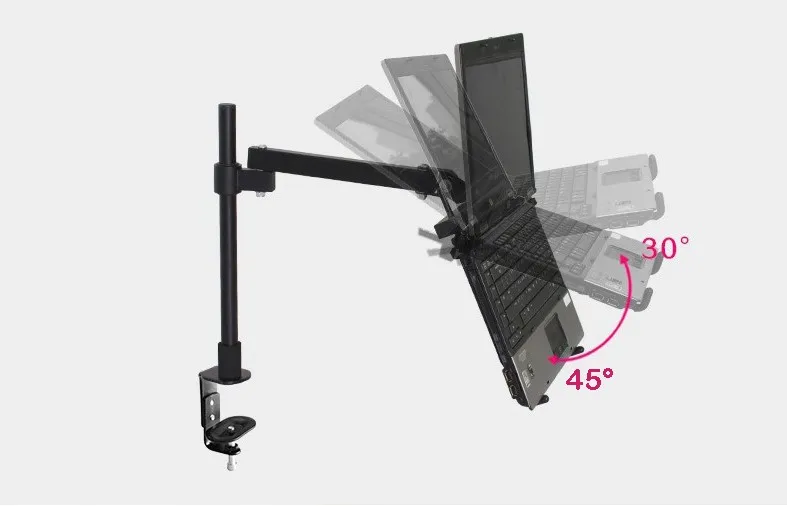 Регулируемый по высоте Настольный зажим полный движения 11-15 дюймов ноутбук/ноутбук Держатель Brakcet планшетный ПК BC251/40 стенд