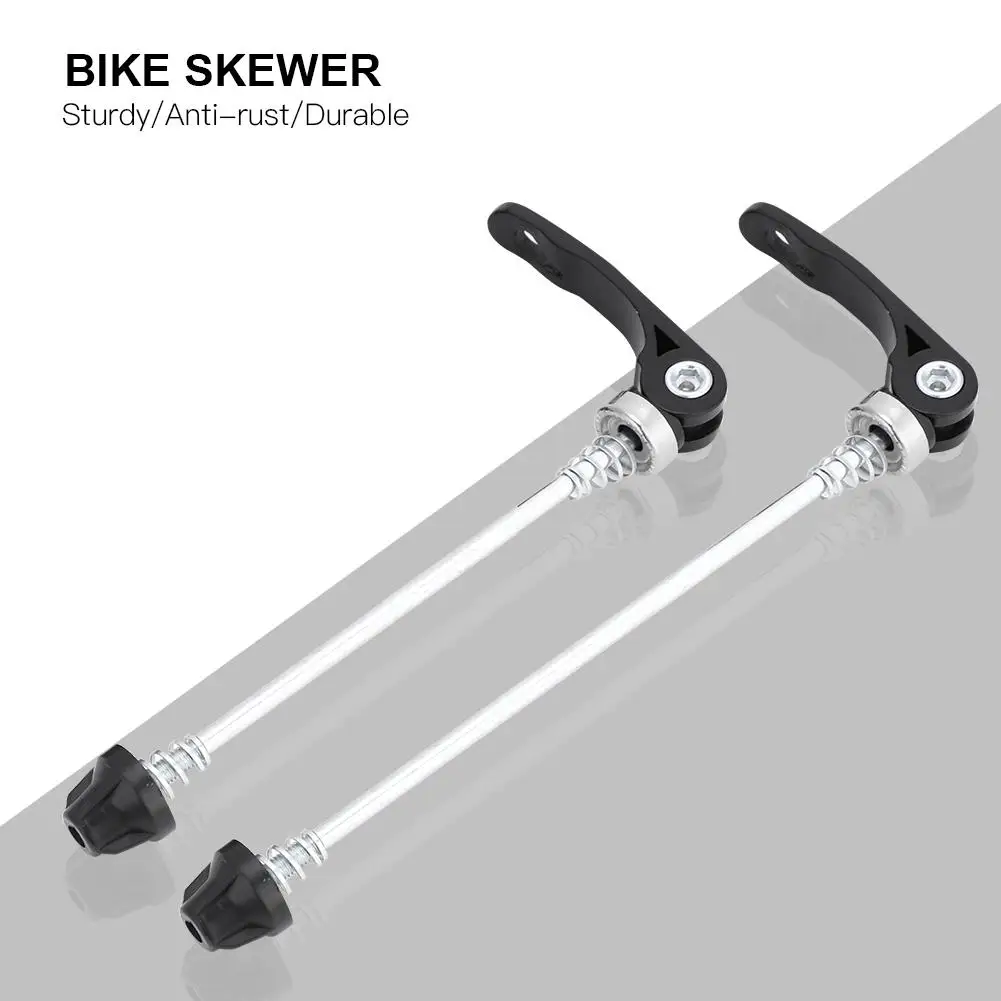 MTB SKEWERS 100 135 Bicycle Parts MTB Road Bike Quick Release Alloy Cycling Wheel Hub Skewers Set Hub Quick-release Lever