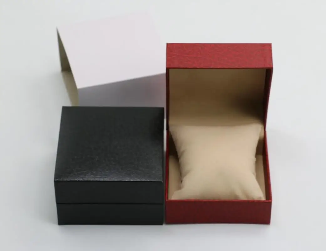 

Shellhard Faux Leather Bracelet Watch Box Display Storage 2 Colors Watch Box Case For Bracelet Bangle Wrist Watch Jewelry