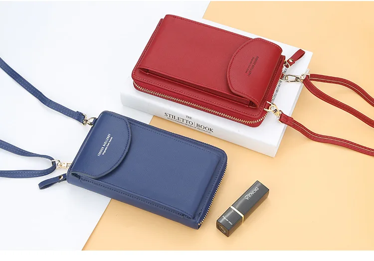 Модный женский кошелек, сумки на плечо, сумка на цепочке для мобильного телефона, женская маленькая сумка-мессенджер для женщин, маленький карманный дизайнерский клатч