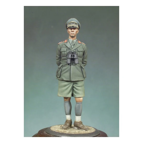 

1/32 Scale Resin Figure Building Kit Erwin Rommel World War II champion 54mm