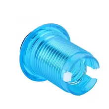 32 мм прозрачность светодиодный световая кнопка с микропереключателем для аркадной игровой машины