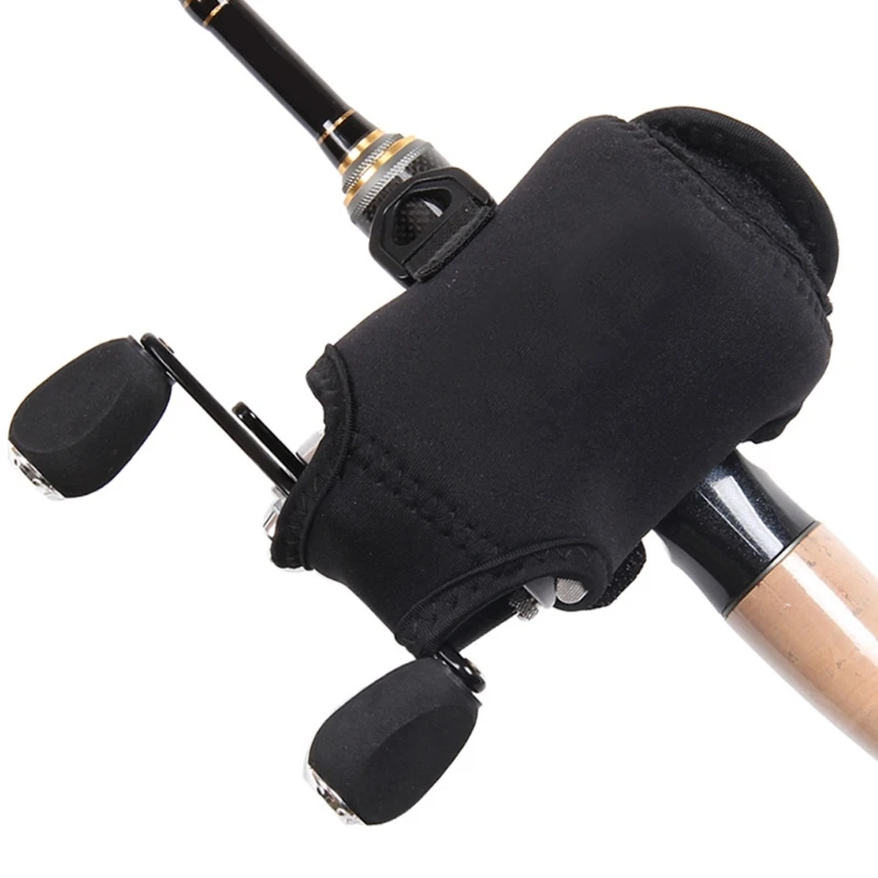 OOTDTY Fishing Reel Bag Drum Wheel Package Fishing Bag Baitcasting