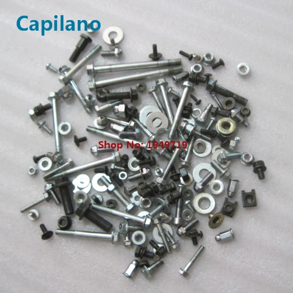 

motorcycle GN125 outlooking screw for Suzuki 125cc GN 125 out looking hardware complete screws nuts spare parts (type 2)