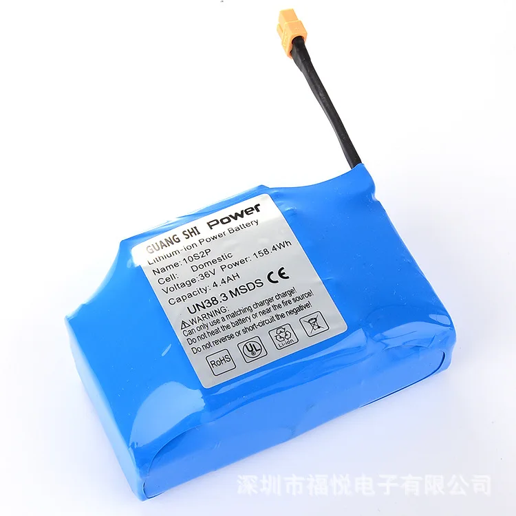 Clearance Battery for hoverboard balancing scooter gyroscope geroskutter excerter hydrosculator 36 V4.4ah lithium Power Battery Giroskuter 4