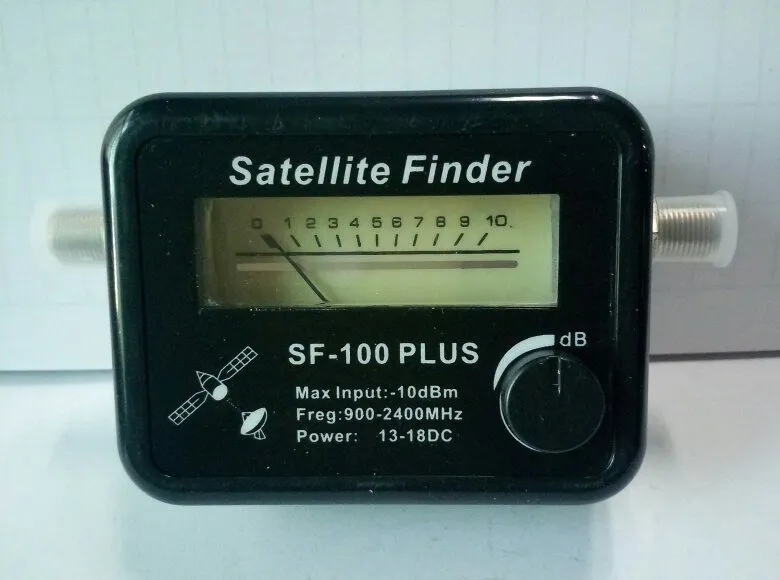 Digital Satellite Finder Alignment Signal Satfinder Find Meter LNB Dish