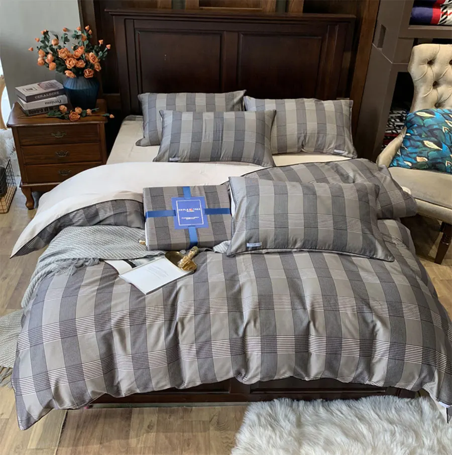 

Modern geometric bedding set adult teen kid man boy,full queen king cotton double home textile bed sheet pillow case duvet cover