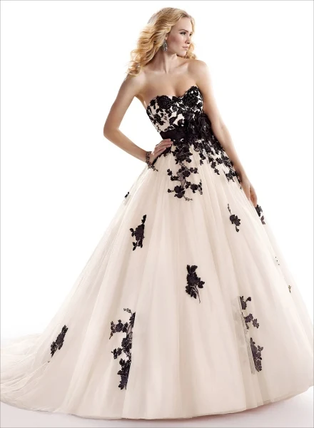 

free shipping theme cute tulle bandage dress 2013 Sweetheart Black lace Ball Gown Wedding Dress Bridal Gowns 2013 New ! Custom
