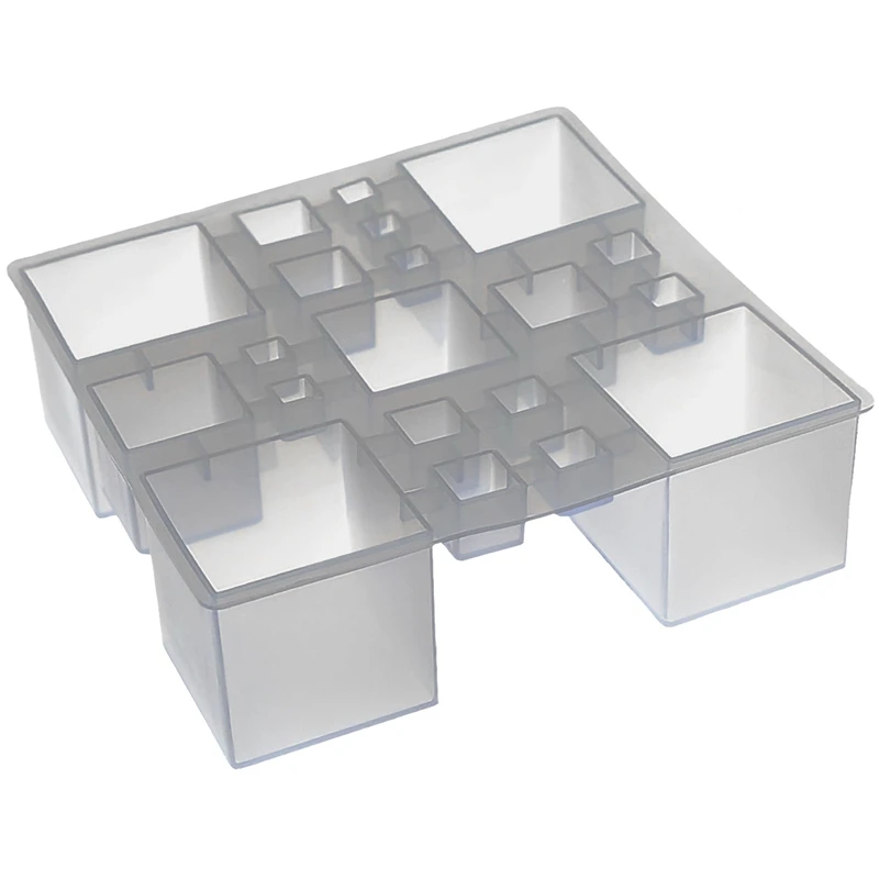 

Square Resin Silicone Mold Resin Cube Molds, Silicone Molds For Resin Epoxy Molds For Jewelry Magic Cube Paperweight Specimen