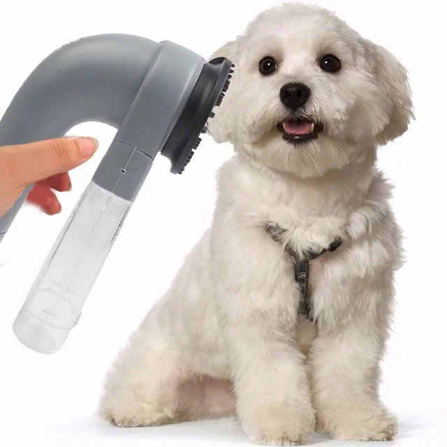 Pet Dog Shed Pal Electric Vac Hair Remover Supply Grooming Clean Fur