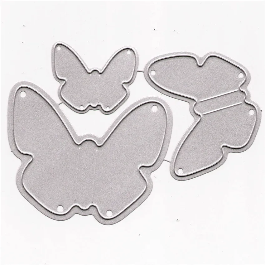 

Die cutting die toy three butterfly metal crafts paper relief DIY embossed Christmas New Year