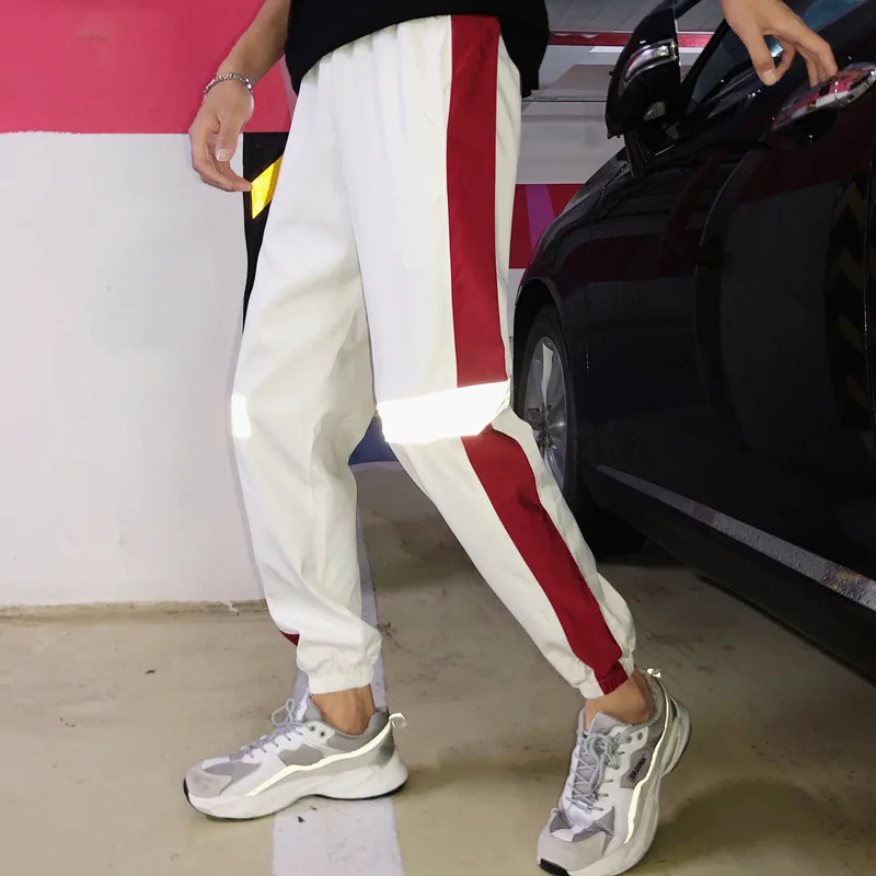 striped harem pants