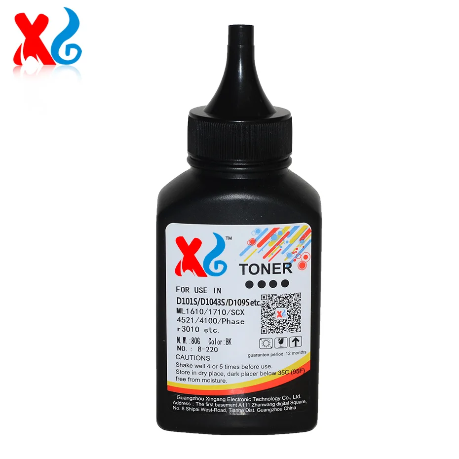 

1X Compatible Toner Powder Replacement for Xerox PHASER 3010 WorkCentre WC 3040 3045 Replacement for Samsung MLT-D105L Toner