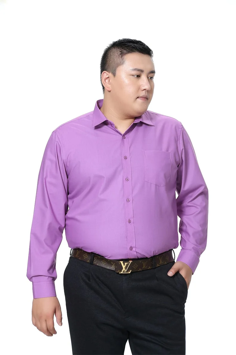 Big Large Size Men Dress Shirt With 