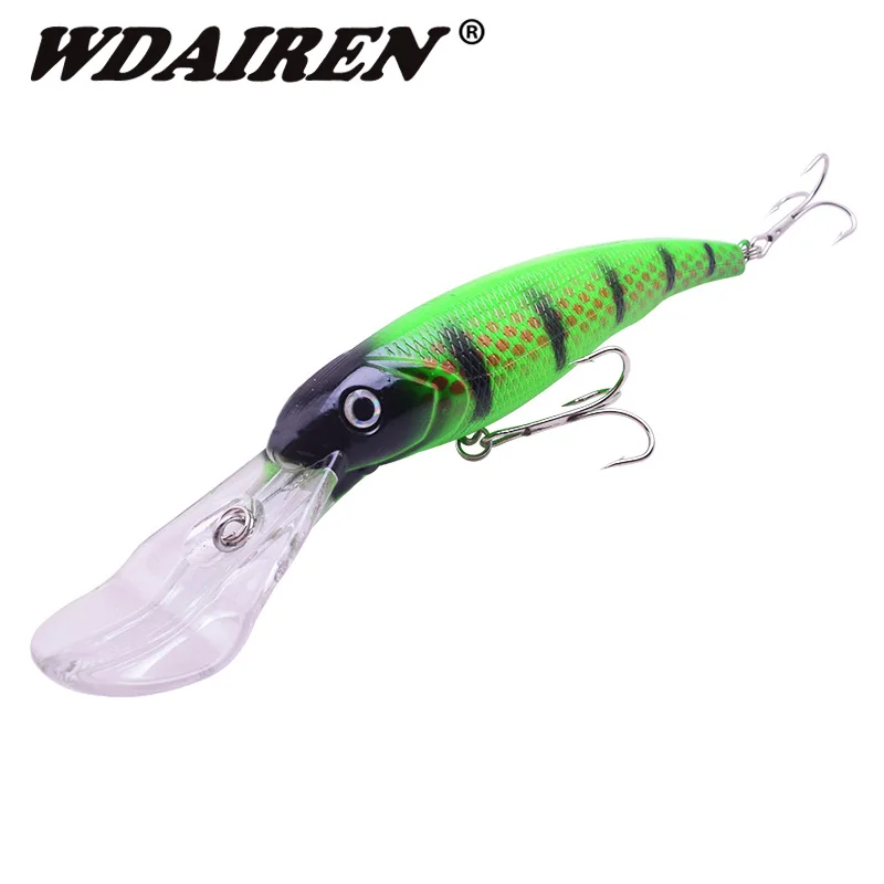 1Pcs 16.5cm 28g Big Minnow Fishing Lures Crankbait Iscas Artificiais Para Pesca Sea Wobbler Swimmin