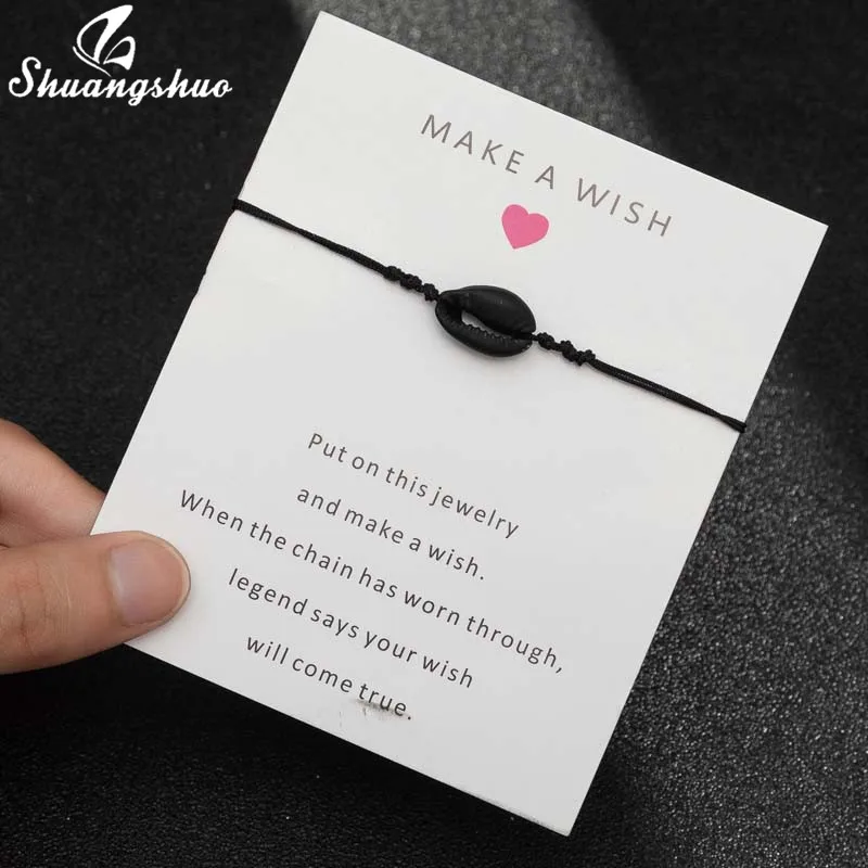 Shuangshuo Trendy Shell Leg Bracelets Anklets for Women Rope Foot Bracelet Anklet Handmade Bohemian Jewelry femme cavigliera Shuangshuo Trendy Shell Leg Bracelets Anklets for Women Rope Foot Bracelet Anklet Handmade Bohemian Jewelry femme cavigliera