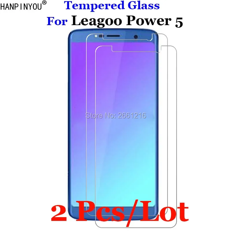 2 шт./лот для Leagoo Power5 закаленное стекло 9H 2.5D Премиум Защитная пленка Power 5