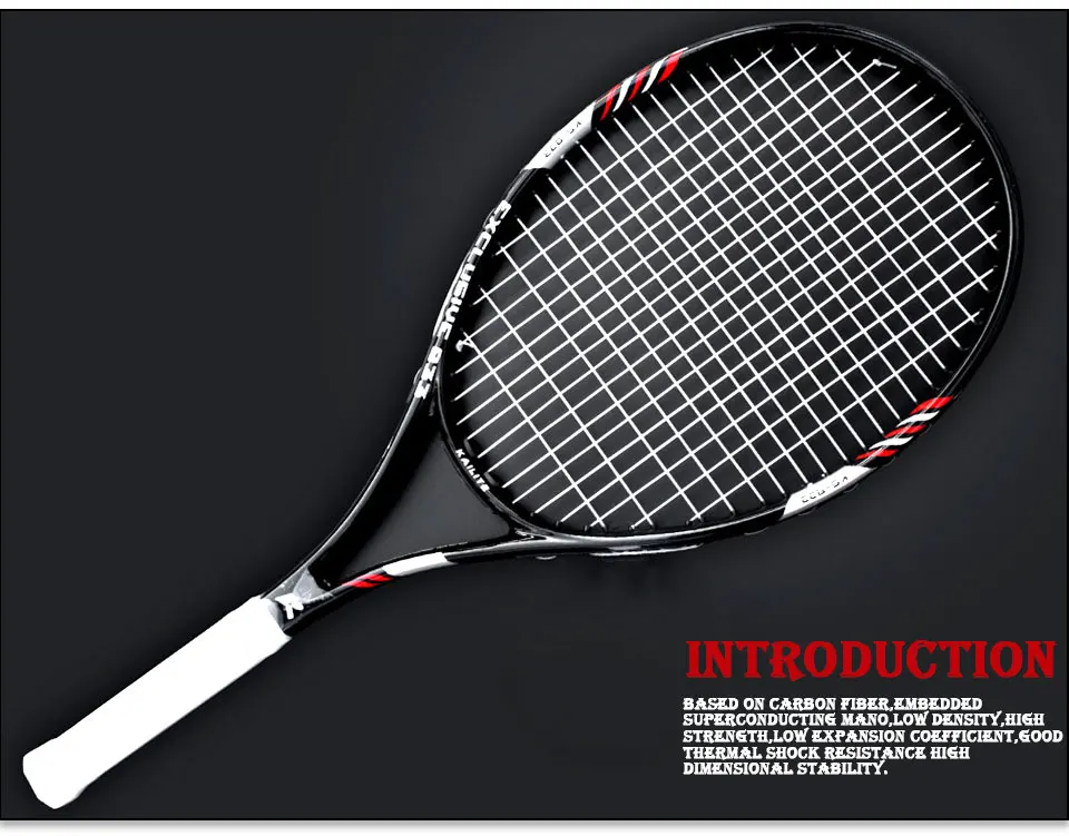 Оригинальная Теннисная ракетка, коллекция, звездный стиль, профессиональная ракетка для женщин и мужчин, посылка
