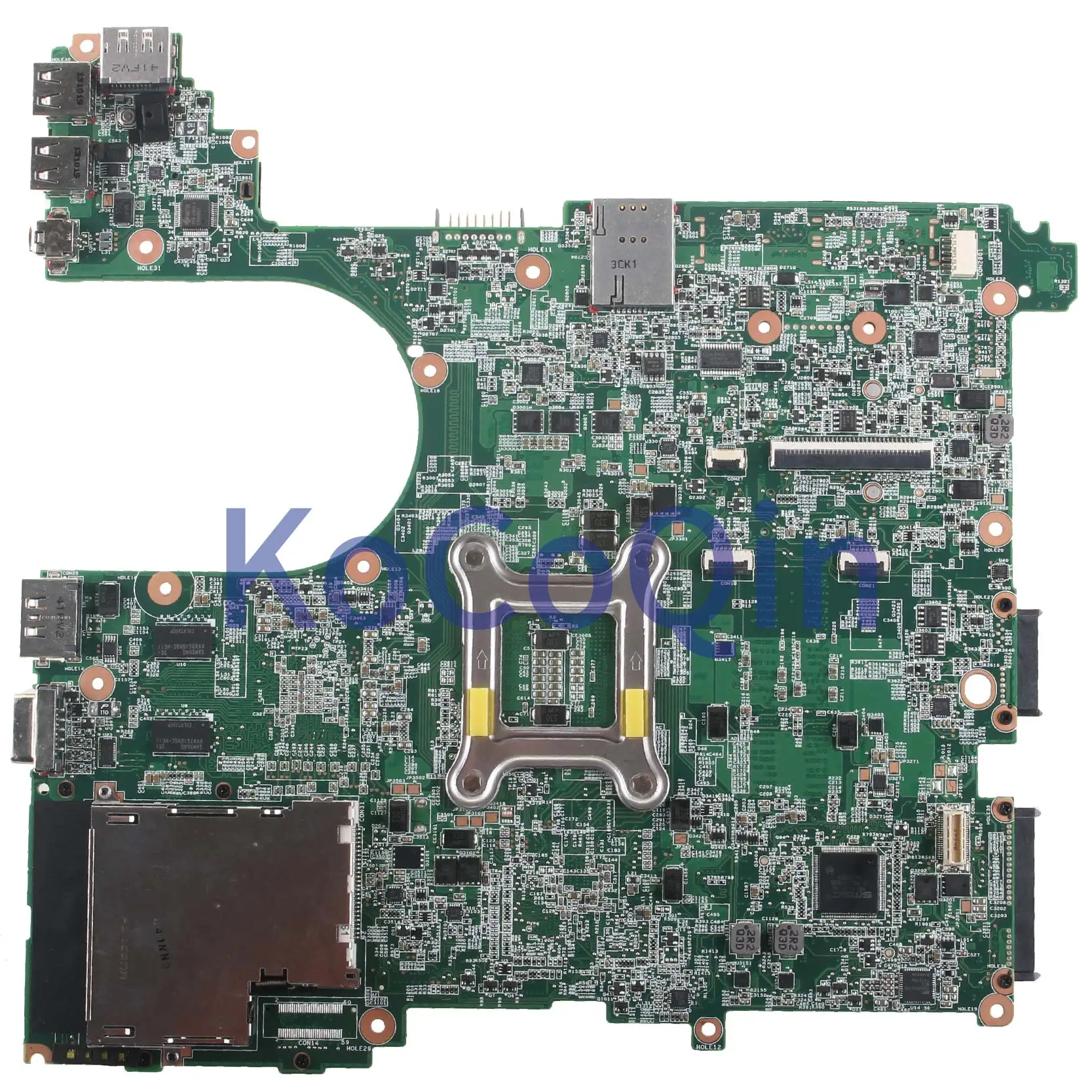 Kocoqin Placa-mãe para Computador Portátil Placa Principal 8560001 684323684323 0105fm00 Slj4m 501216 para hp Elitebook 6560b 0809024 p Qm67 Hd7400m - Imagem 6