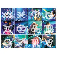 Новинка 1000 шт светящееся Созвездие 12 звезд знак бумажный пазл, обучающий подарок Игрушка Дети Взрослый Дети мальчики девочки