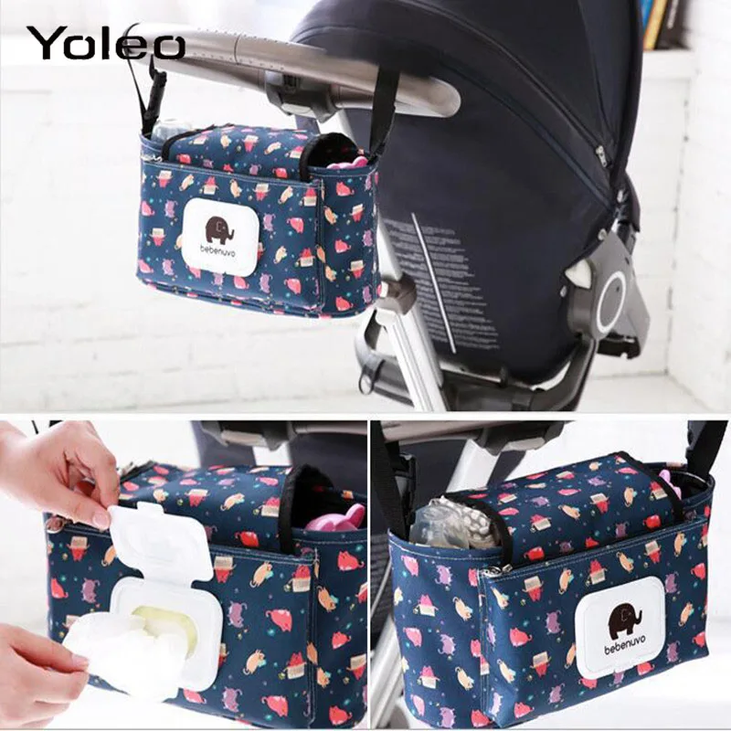 

Newborn Baby Stroller Bags Baby Milk Bottle Diaper Bag Nappy Storage Bag Travel Diaper Bag Mommy Stuff Collection for Stroller