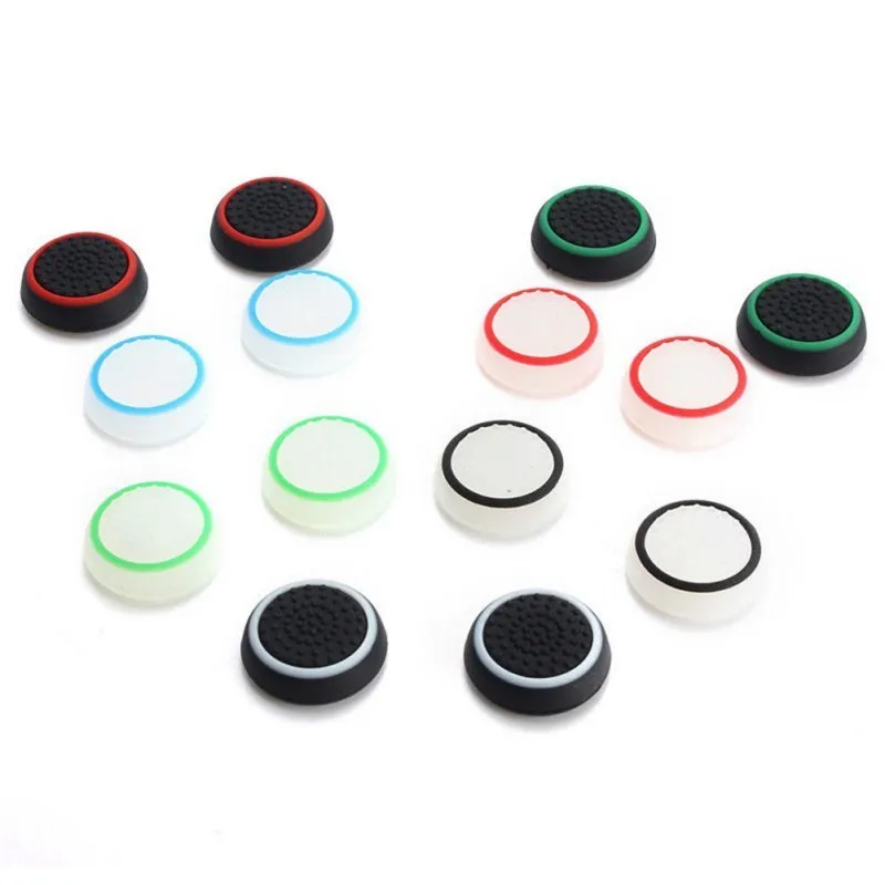 

2pcs Replacement Silicone Thumbsticks Joystick Cap Cover for PS3/PS4/XBOX ONE/XBOX 360 Wireless Controllers