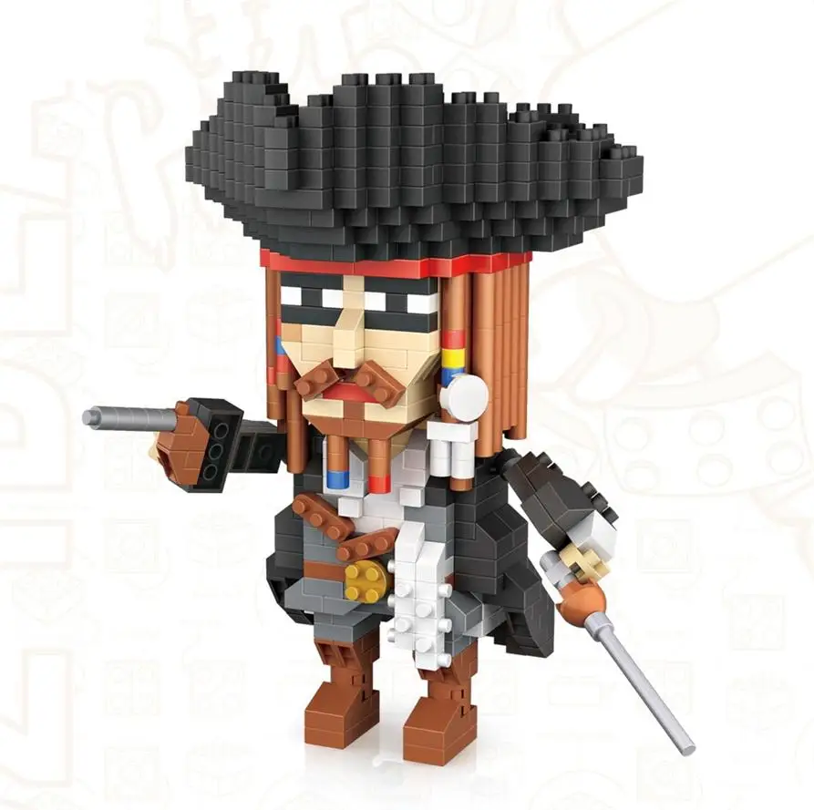 LOZ Mini blocks Jack Sparrow 9762_1