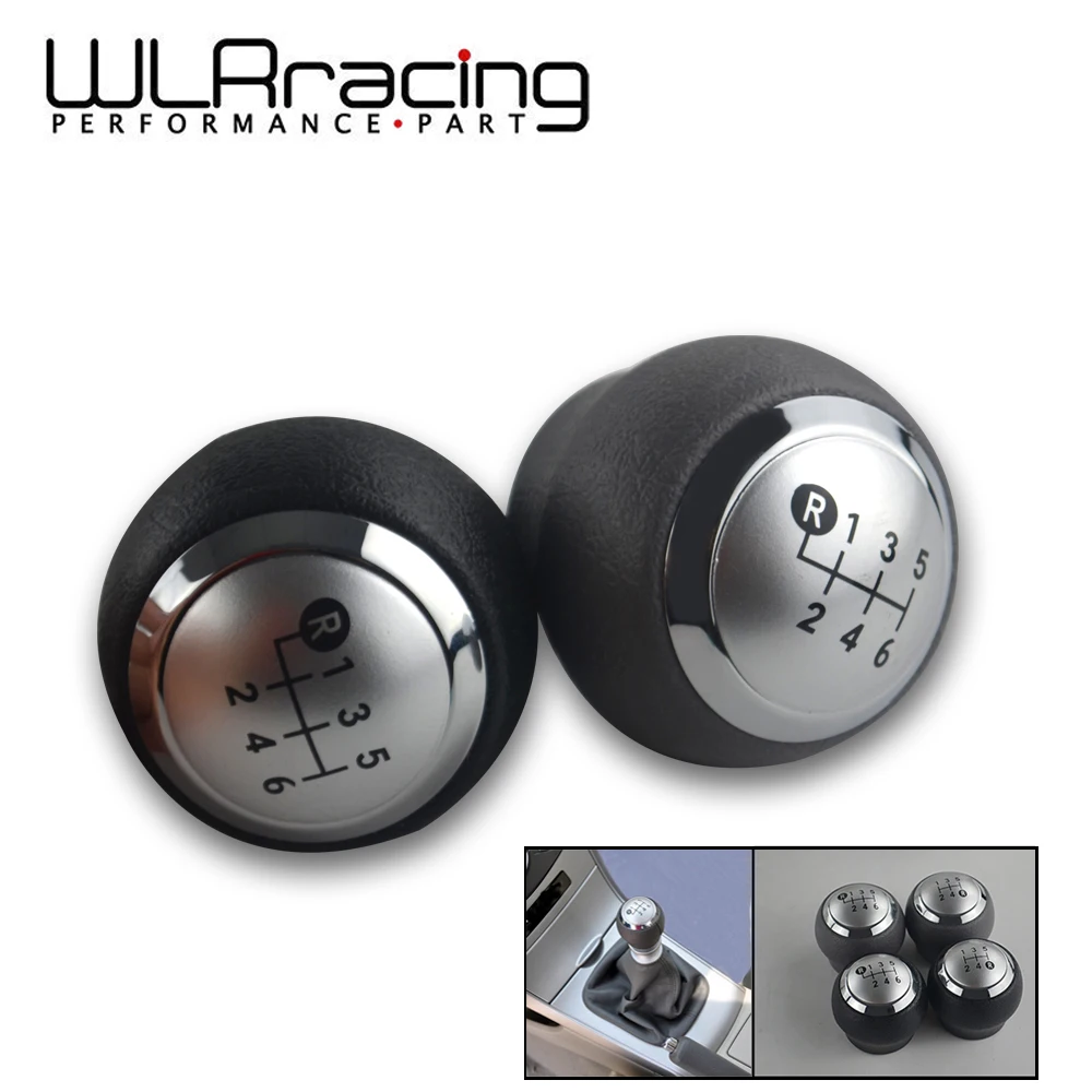 WLR Shifter Knob Cap Car Accessories 5 / 6 Speed Gear Shift Knob for