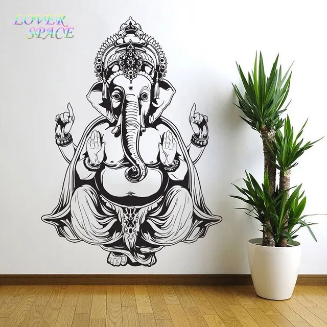 Ganesh Wall Art aliexpress : buy vinyl wall sticker art decor wall decal Ganesh Wall Art aliexpress : buy vinyl wall sticker art decor wall decal
