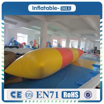 

Durable 0.9mm PVC 7x2m Tarpaulin Inflatable Water Jumping Pillow For Adults