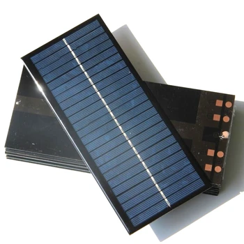 

Mini Solar Cell 2.5W 12V Solar Panel For Battery Charger DIY Polycrystalline Solar Module 5pcs/lot Wholesale Free Shipping