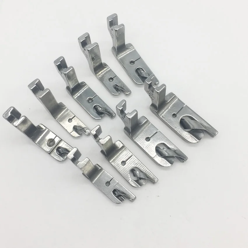 

All size Industrial Sewing Presser Feet Hemmer Foot 1/8=3.2MM 2.0mm 6.4mm For Brother Juki Zoje Jack Typical flatcar machine
