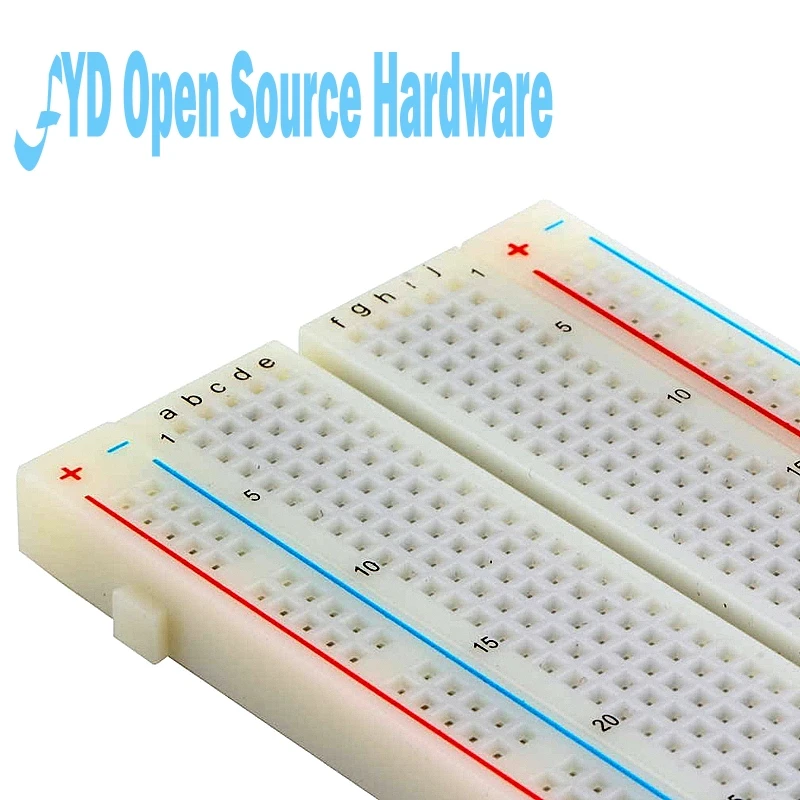 

MB102 Prototype Breadboard For DIY KIT MB-102 Protoboard PCB Board BreadBoard 16.5X5.5CM 830Holes Solderless Universal Prototype