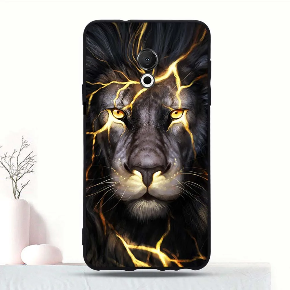 Case For Meizu 15 Lite Silicone Pattern Printed Case For Meizu M15 TPU Back Protective Cover For Meizu 15 Lite Case 5.46" Coque 