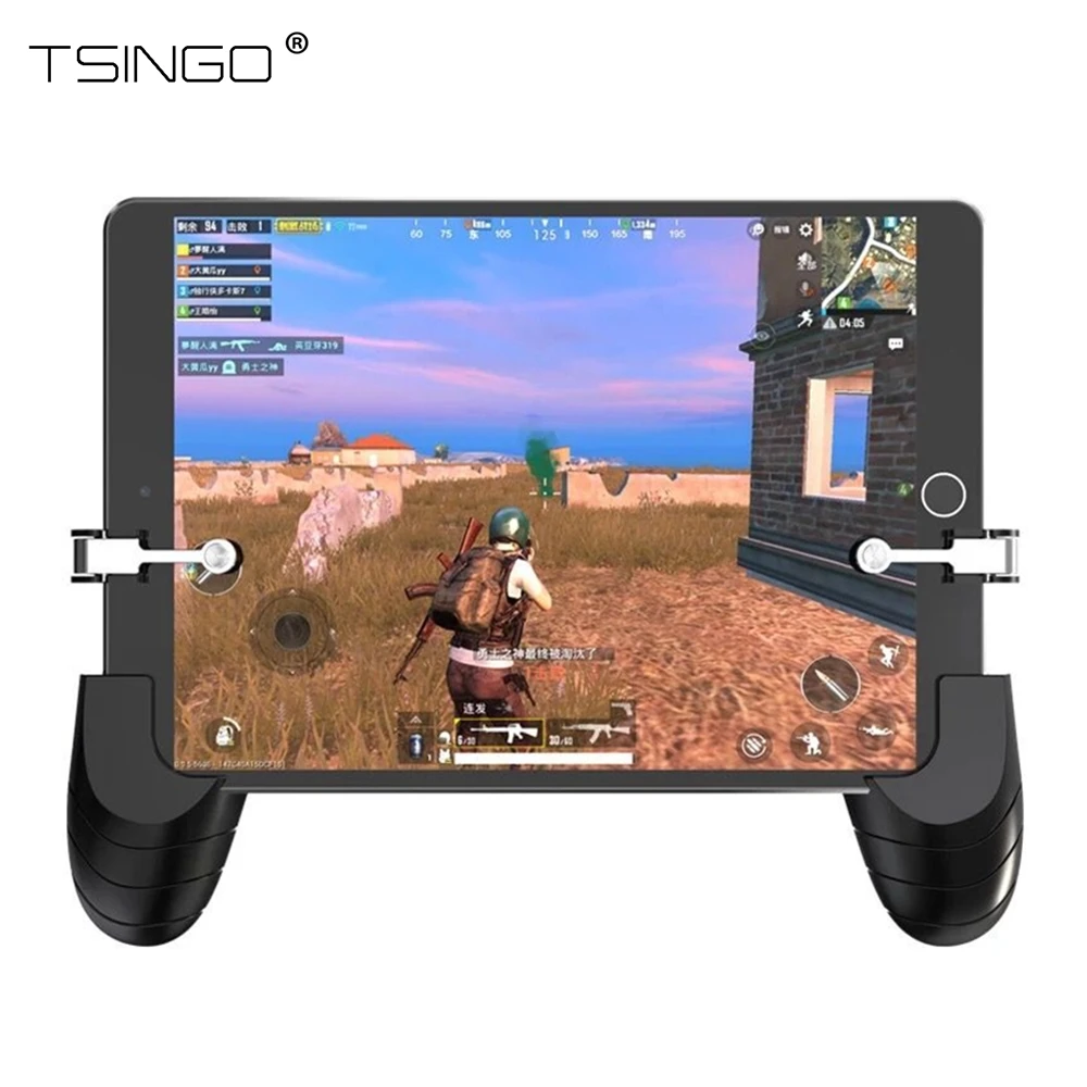 

For FortnitPUBG FPS Mobile Game Controller Handle Gamepad Holder Joystick With L1R1 Trigger Fire Shooter Button Aim Key For iPad