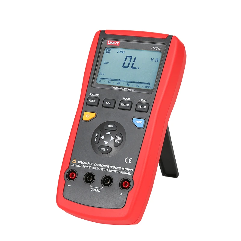 UNI T UT612 LCR измеритель цифровой индуктивность емкость Сопротивление Частота