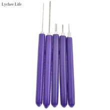 Lychee Leben 5 stücke DIY Sammelalbum Handgemachte Werkzeuge Quilling Papier Stift Handwerk Papier Spezialität Liefert Reel Set