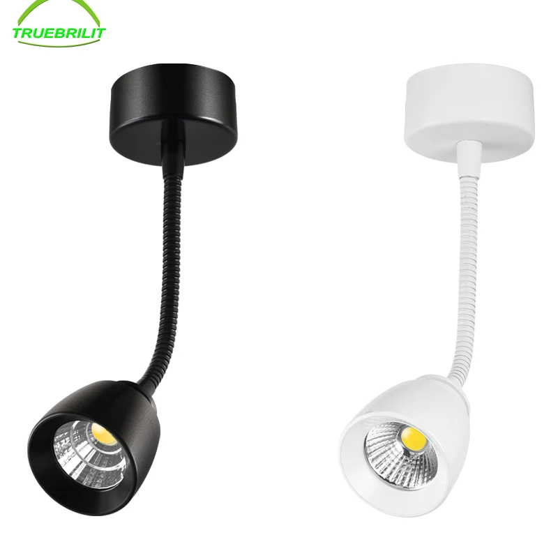 

Modern LED Hose Wall lamp flexible 5W Bathroom Mirror Light Bedside Reading Study Sconces led luminaire lamps
