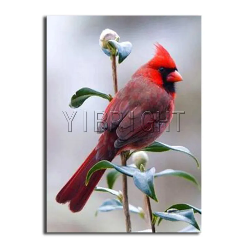 

Birds Cardinals 3D Diamond Painting Embroidery Scenery Diamond Mosaic DIY Diamond Embroidery Pattern Rhinestone Cross Stitch