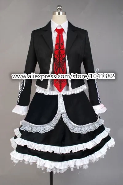 

Danganronpa Dangan-Ronpa Junko Enoshima Cosplay Costumearabic garments set any size