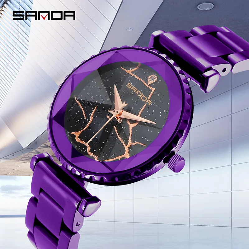 

SANDA Fashion Women's Wrist Watch Casual Women Quartz Watches Gift Relogio Feminino