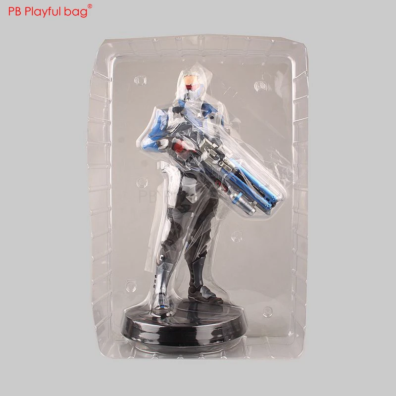 31CM Overwaches SOLDIER:76 figure PVC Model Action figure Game fans collections Novelty Doll Toys Best gifts to send friend HC46