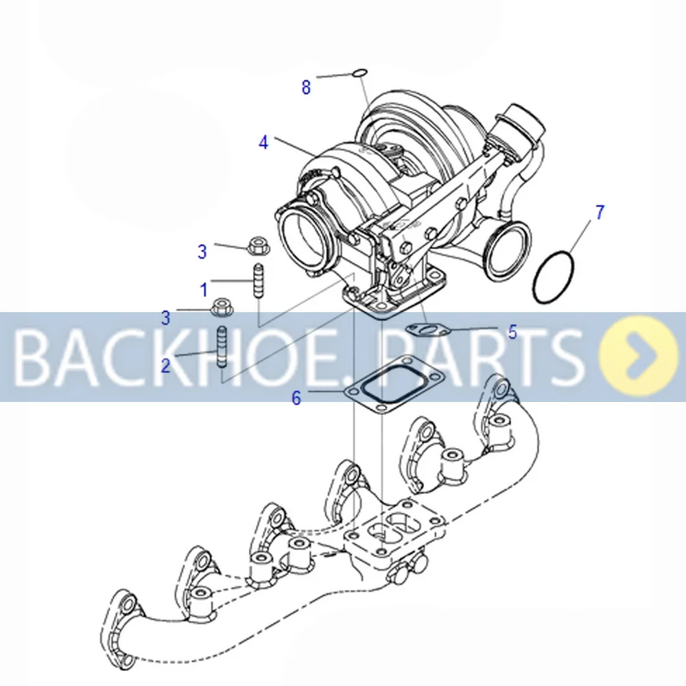 

Turbo HX35W Turbocharger 6754-81-8170 for Komatsu BR380JG PC270 PC280LC PC308USLC PW180 PW200 PW220-7E0 Engine SAA6D107E