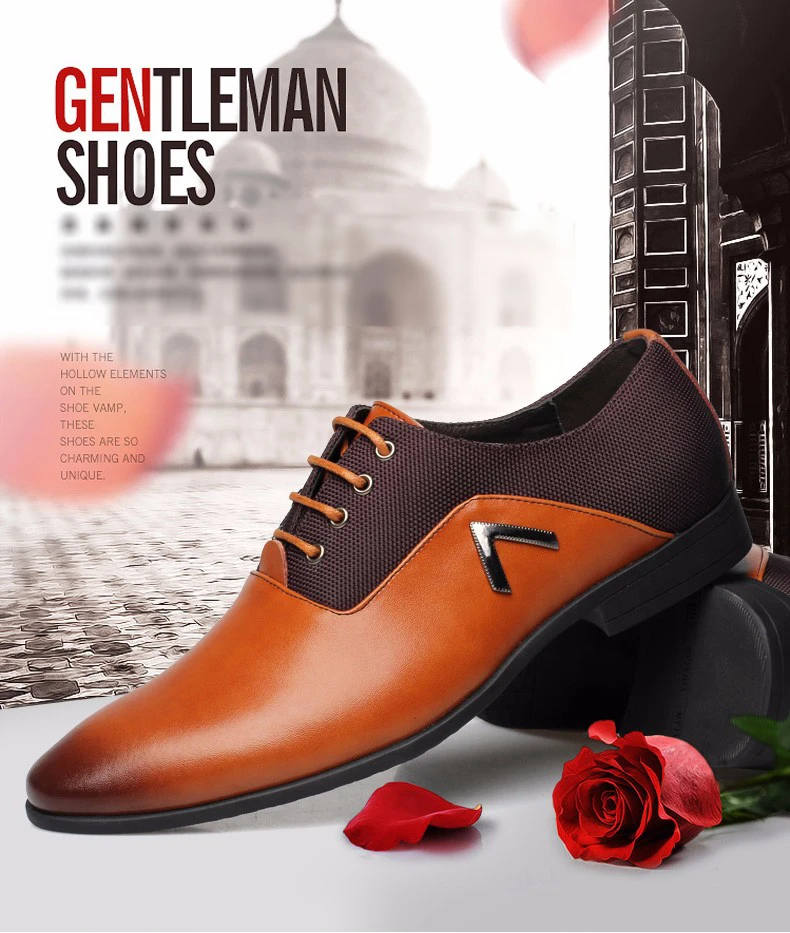 MRCCS/обувь с острым носком; большие размеры 38-47; деловая мужская повседневная обувь; Цвет черный, коричневый; кожаная ткань; элегантный дизайн; красивая обувь