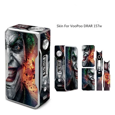 1 шт. наклейка для электронных сигарет s для VOOPOO DRAG TC 157W коробка мод наклейка для обложки кожи 8 видов цветов выбор - Цвет: 037