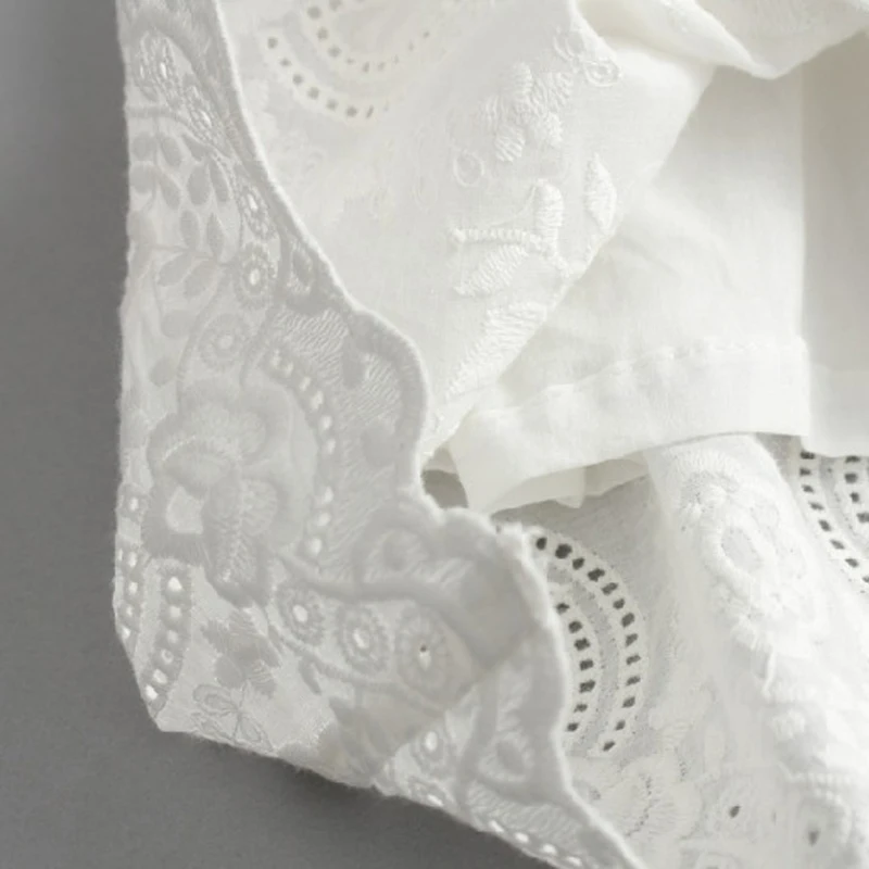 Baby Girl Summer Solid White Dresses